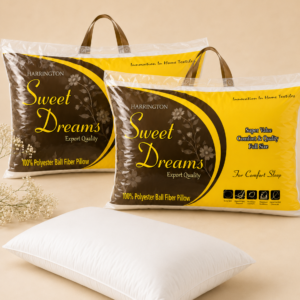 Sweet Dreams Ball Fiber Pillow – Premium Soft & Durable Sleep Comfort