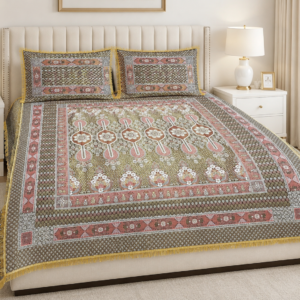 Premium Luxury Bedsheet Set – Cotton, Polyester– King Size