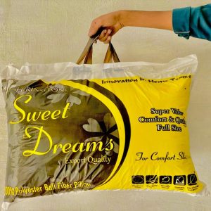 Sweet Dreams Ball Fiber Pillow – Premium Soft & Durable Sleep Comfort