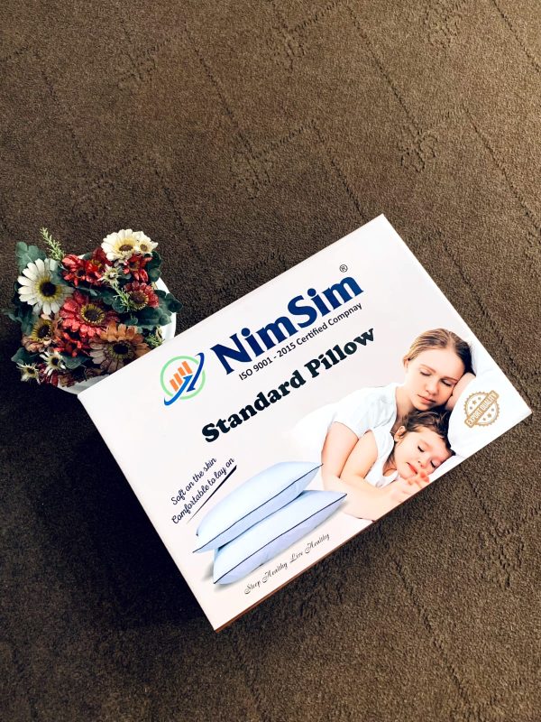 Nim Sim Pillow – Micro Ball Fiber Filled, Soft & Supportive Pillow - Image 4