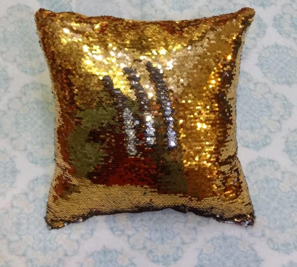 Magic Sequin Cushion – Color-Changing - Image 5