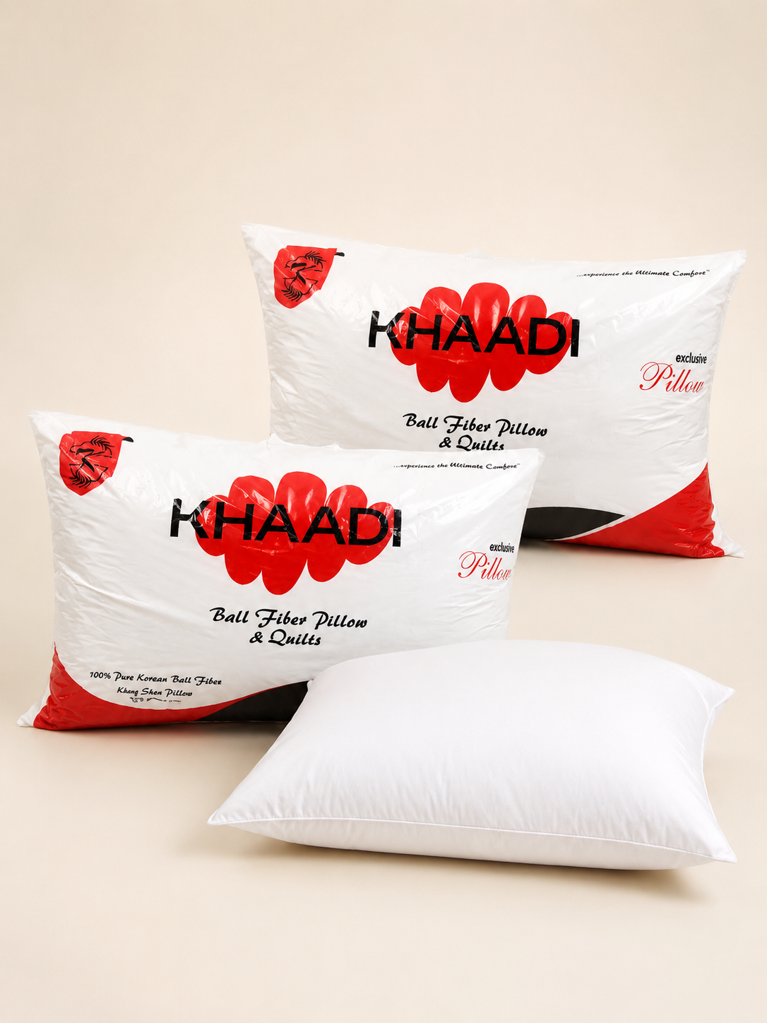 Khaadi Premium Pillow – Soft & Silky Comfort for Restful Sleep